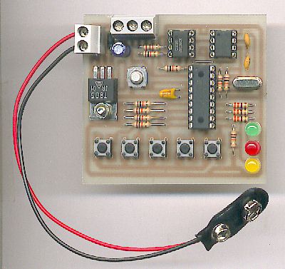 Vue globale du copieur de mémoires I2C.